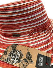 Load image into Gallery viewer, Outdoor Research Women's Isla Sun Hat, Bahama Pink/Coral/White, One Size