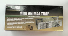 Load image into Gallery viewer, Small Animal Trap Mini Rodent Trap Chipmunks Squirrels Rats Voles Pest Control
