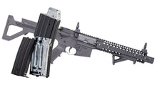 Load image into Gallery viewer, Crosman DPMS SBR Full Auto BB Gun CO2 .177 Cal Black Air Rifle Quad Rail, Grip
