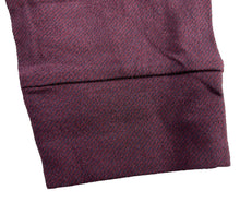 Load image into Gallery viewer, Tailorbyrd Men's Soft Flannel Feel Dress Shirt Long Sleeve Collared Burgundy SM