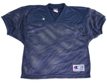 Load image into Gallery viewer, Champion Breeze Practice Football Jersey Mesh Men's Jersey Navy