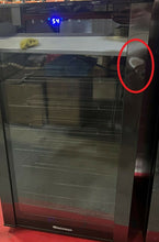 Load image into Gallery viewer, Wine Enthusiast VinoView 36-Bottle Black Stainless Steel Wine Cellar SCRATCH AND DENT