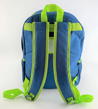 Load image into Gallery viewer, Beat Bugs 16" Bookbag, All You Need is Love, Front Pocket & Mesh Side Pockets