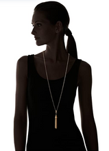 Load image into Gallery viewer, Cristina V. Gold-Tone Balinese Tassel Necklace