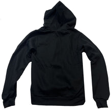 Load image into Gallery viewer, Classic Black Hoodie American Apparel Women's Fleece Lined Hooded Sweatshirt - S