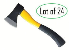 Load image into Gallery viewer, Lot of 24 HATCHETS 14" Heavy Duty Fiberglass Wholesale Survival Camping Axes