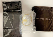 Load image into Gallery viewer, Michael Kors Matchstick Pave Gold-Tone Cuff Bracelet, 14K Gold Plating