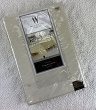 Load image into Gallery viewer, Wamsutta Melrose Tablecloth, Easy Care, Classic Style, Vanilla, Variety of Sizes