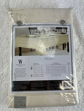 Load image into Gallery viewer, Wamsutta Melrose Tablecloth, Easy Care, Classic Style, Vanilla, Variety of Sizes