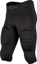 Load image into Gallery viewer, CHAMPRO Mens' Safety Integrated Football Practice Pants Built-in Pads Blk Large