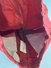 Load image into Gallery viewer, Women's Bermuda Shorts Dual Pockets Loose Comfort Fit Elastic Waist 28" Rust Red