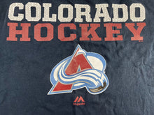 Load image into Gallery viewer, NHL Colorado Avalanche Hockey Men's Licensed Screen Print Tee, Navy, Big & Tall