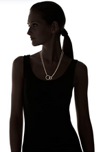 Load image into Gallery viewer, Cristina V. 24K Gold-Plated Circle Pendant Necklace