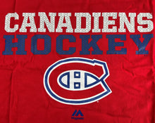 Load image into Gallery viewer, NHL Montreal Canadiens Hockey Mens Licensed Screen Print T-Shirt, Red Big & Tall