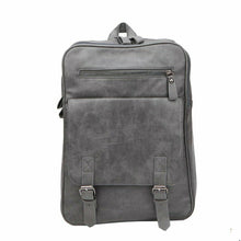 Load image into Gallery viewer, Freeprint Vintage PU Leather Backpack Casual Shoulder Bag for Men, Grey - New