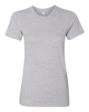 Load image into Gallery viewer, Women's Classic Short Sleeve T-Shirt by American Apparel, Heather Grey - New