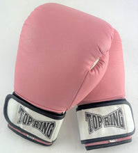 Load image into Gallery viewer, Women's Genuine Leather Boxing Gloves for Boxing/MMA, Pink, 10oz and 12oz