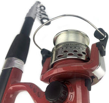 Load image into Gallery viewer, CASE LOT of 24 Fishing Kits - 33 Piece Fishing Kits w/Rods & Reels for Resale