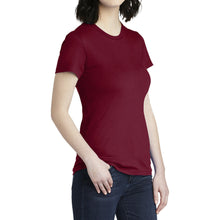 Load image into Gallery viewer, Women's Classic Short Sleeve T-Shirt by American Apparel, Cranberry Red