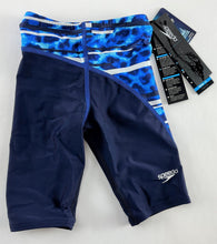 Load image into Gallery viewer, Speedo Swim Shorts Big Boys' Boy's Got You Jammer Swimsuit, Blue & White Size 22