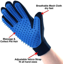 Load image into Gallery viewer, Lot of 100 Pet Grooming De-shedding Gloves Wholesale Brush Massage Comb Gloves