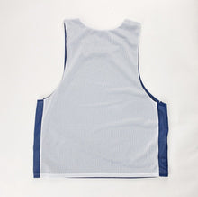 Load image into Gallery viewer, New Balance Reversible Mesh Basketball Practice Jersey Navy/White Youth Large/XL