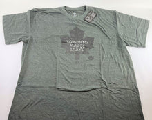 Load image into Gallery viewer, NHL Toronto Maple Leafs Hockey Men's Licensed Screen Print Tee, Grey, Big & Tall