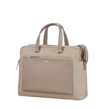 Load image into Gallery viewer, Samsonite Zalia Organized Bailhandle Carry-On Bag, Laptop Travel Purse Beige New