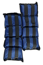 Load image into Gallery viewer, 10lbs Pair Adjustable Ankle/Wrist Weights, Nylon, Double Hook & Loop Fastening