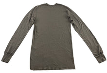 Load image into Gallery viewer, Women's Thermal Shirt Long Sleeve Waffle Knit Top American Apparel, Almond - M