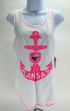 Load image into Gallery viewer, Kansas Jayhawks NCAA Women's Tank Racerback Tank Top with Bow in Back - New