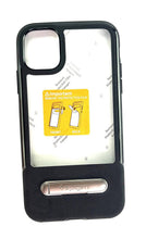 Load image into Gallery viewer, Spigen iPhone 11 Slim Armor Essential S CLEAR / BLACK Case w/ Metal Kickstand