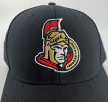 Load image into Gallery viewer, NHL Ottawa Senators Reebok Adjustable Cap Officially Licensed One Size Black New