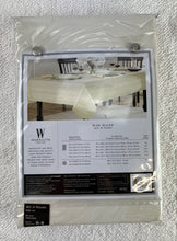Load image into Gallery viewer, Wamsutta Melrose Tablecloth, Easy Care, Classic Style, Vanilla, Variety of Sizes