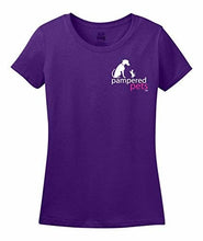 Load image into Gallery viewer, Pampered Pets Women's 5 oz Look Pretty - Play Dirty HD T-Shirt