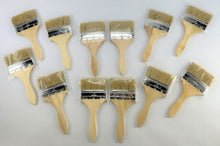 Load image into Gallery viewer, Lot of 240 4" Paint Brushes - Brushes for Paint, Stains, Varnishes, Glues, Gesso and More