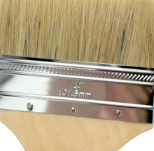 Load image into Gallery viewer, 12 Pack of 4" Paint Brushes for Paint, Stains, Varnishes, Glues, Touch-up and Gesso