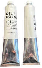 Load image into Gallery viewer, Artist Quality Oil Paint, Color: 101 Titanium White, Size: 200 ml Tube