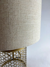 Load image into Gallery viewer, My Swanky Home Industrial Modern Bronzed Gold Metal Table Lamp & Shade