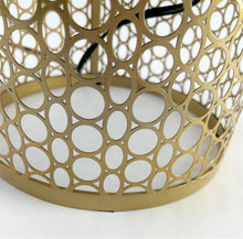 Load image into Gallery viewer, My Swanky Home Industrial Modern Bronzed Gold Metal Table Lamp & Shade