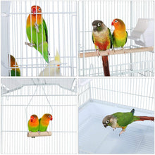 Load image into Gallery viewer, Bird Cage 18" Hanging Wire Bird House BLUE