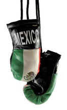 Load image into Gallery viewer, <p><strong>Mini Boxing Gloves MEXICO Country Flag National Pride MMA Car Mirror Décor</strong></p>