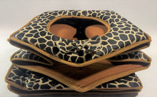 Load image into Gallery viewer, Cozy Pet Cottage, Foldable Pet House with Animal Print, Pet Bed 15" x 13" x 12" 