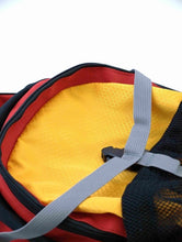 Load image into Gallery viewer, Outdoor Camping and Hiking Backpack - Orange, Black, and Red