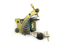 Load image into Gallery viewer, Professional Brass Two Tone Tattoo Machine Gun
