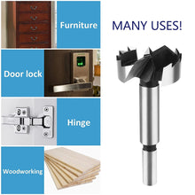 Load image into Gallery viewer, 5 Piece Drill Bit Set FORSTNER BITS 15-35mm Heavy Duty Circular Carbide Edges