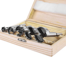 Load image into Gallery viewer, 5 Piece Drill Bit Set FORSTNER BITS 15-35mm Heavy Duty Circular Carbide Edges