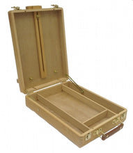Load image into Gallery viewer, Desktop Artist Easel Portable Adjustable Tabletop Sketching Painting Organizer