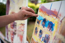 Load image into Gallery viewer, Professional 12 Piece Artist Palette Knife Set for Oil Paint, Natural Wood, New