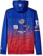 Load image into Gallery viewer, Licensed NFL New York Giants Super Bowl XLII Champions Hooded Shirt - Small